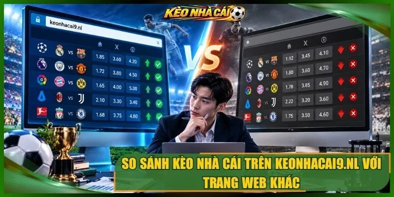 So sánh kèo nhà cái trên mypw.io với trang web khác